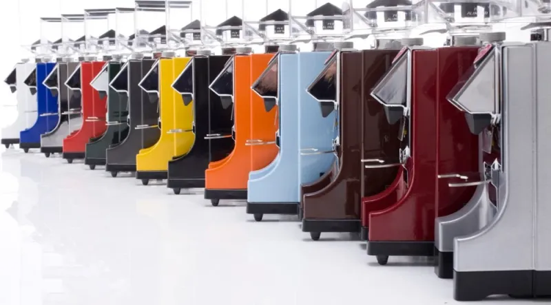 Eureka Mignon Mühle im Profil