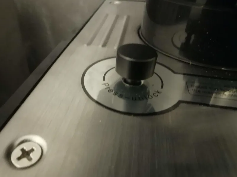 Einstellrad der BZF64