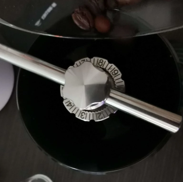 Einstellung der Apollo-Mühle für Espresso