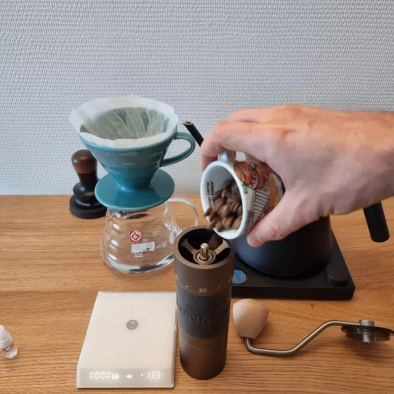 Kaffeemahlung V60