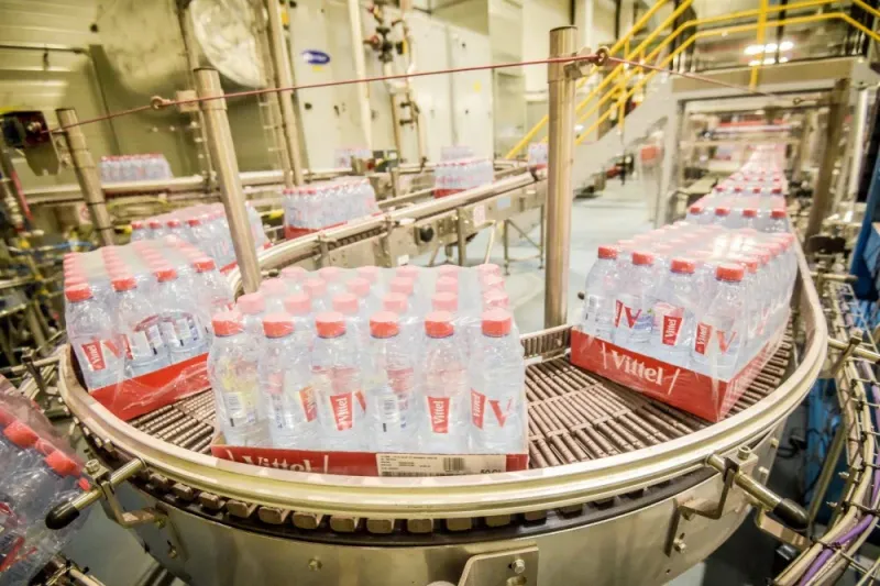 Nestlé Waters Abfüllanlage