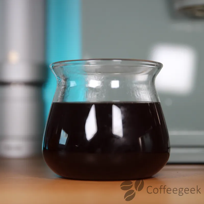 Ergebnis in der Tasse