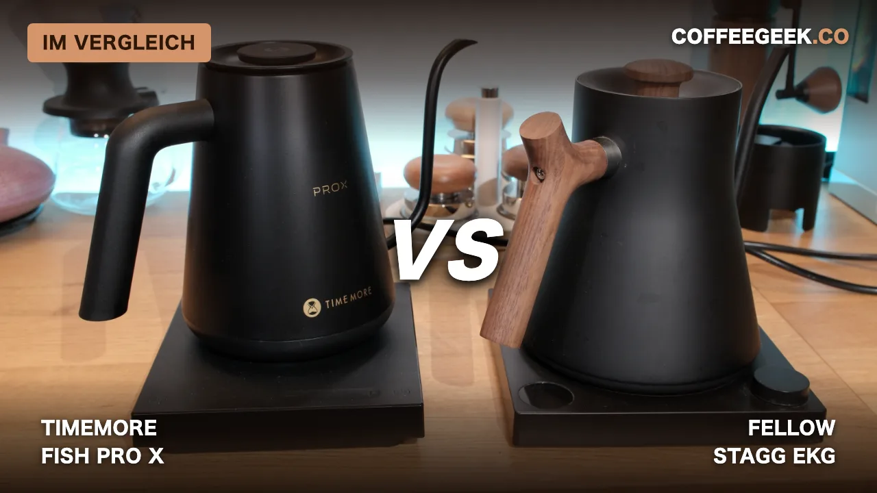 Vergleichsvideo Timemore Fish Pro X vs Fellow Stagg EKG