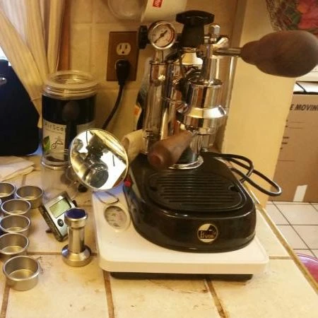 Measuring the force applied to the lever