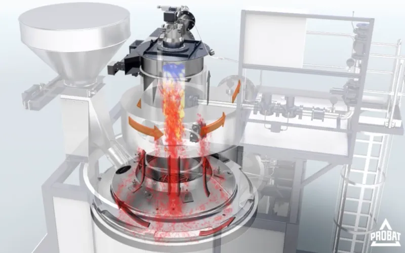 Probat Saturn industrial roasting machine