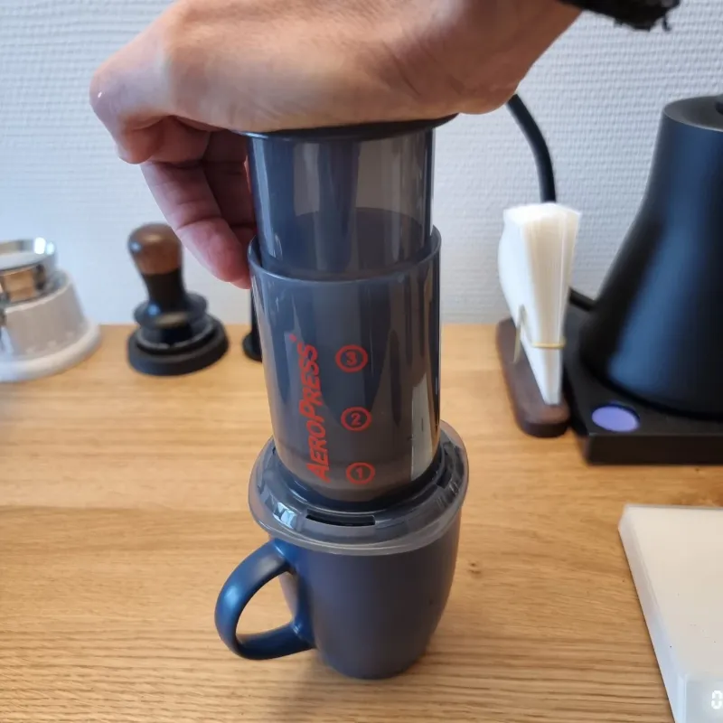 AeroPress extraction