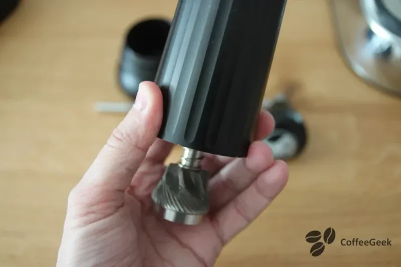 Removing the adjustment nut