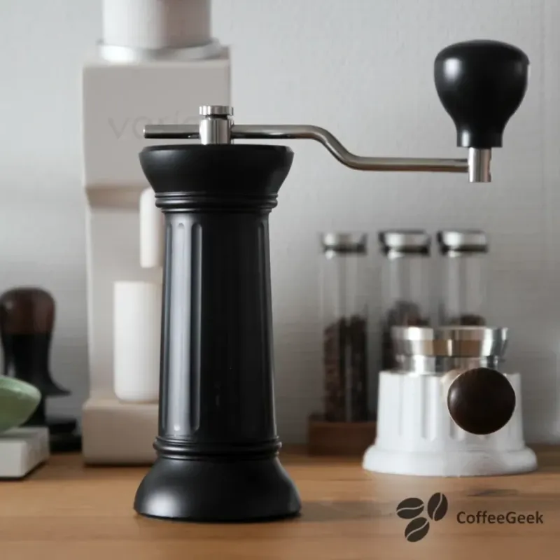 Apollo grinder cap and crank