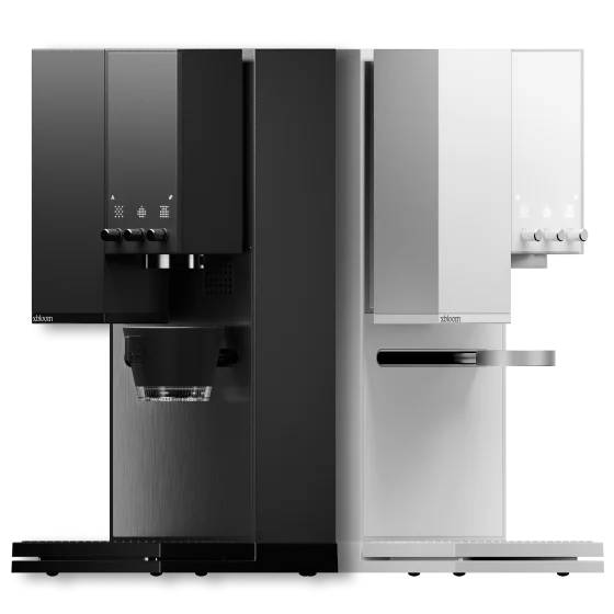 The xBloom Studio on the countertop