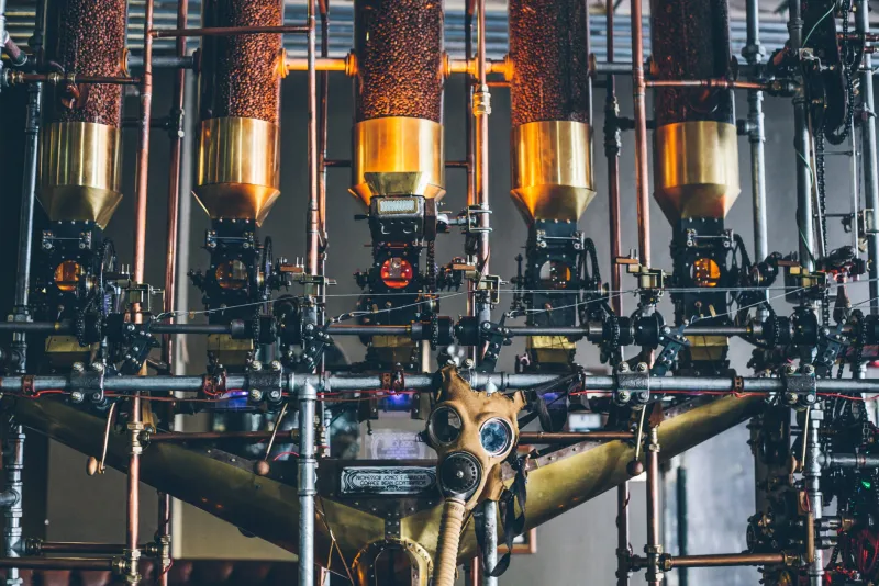 Detalles decorativos steampunk