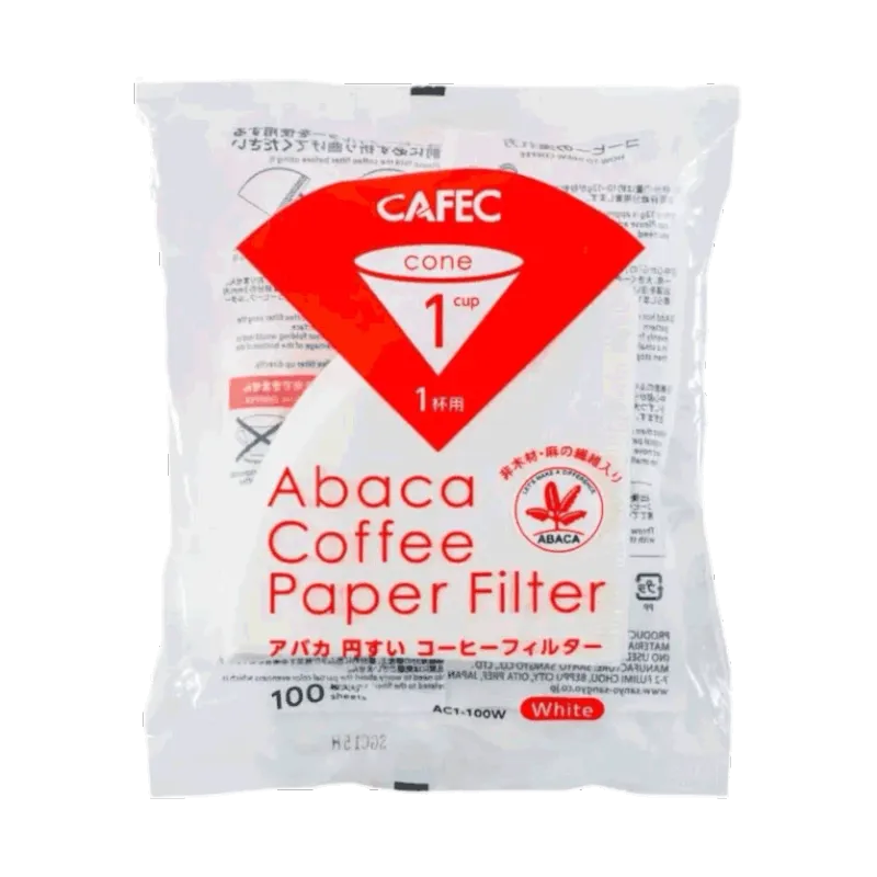 Filtros de papel para dripper cónico