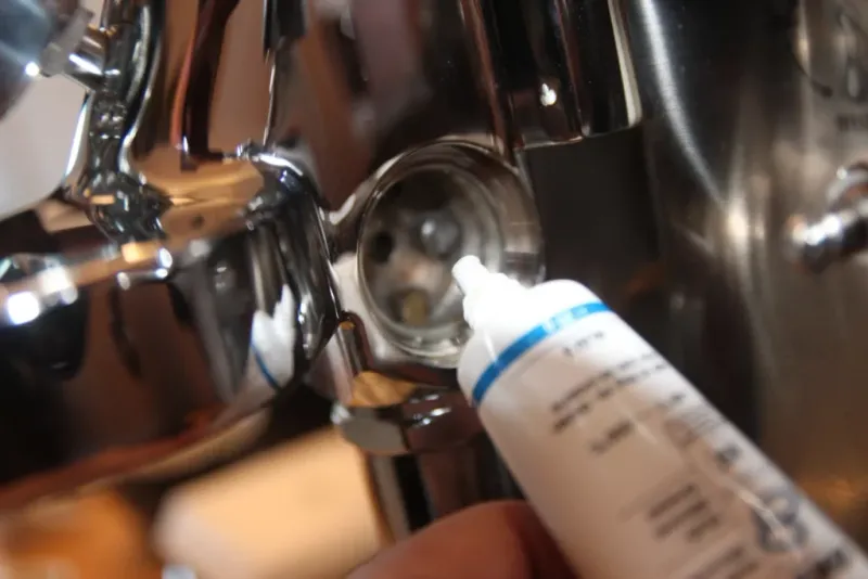 Lubricación eje de admisión