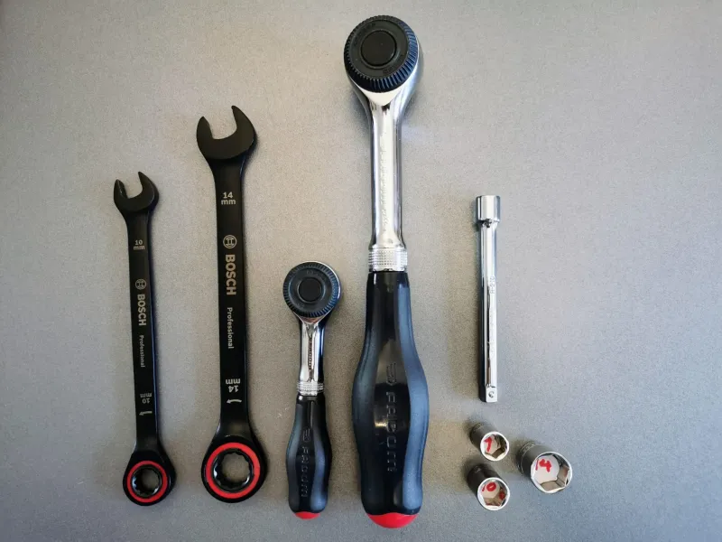 Installation kit manomètre