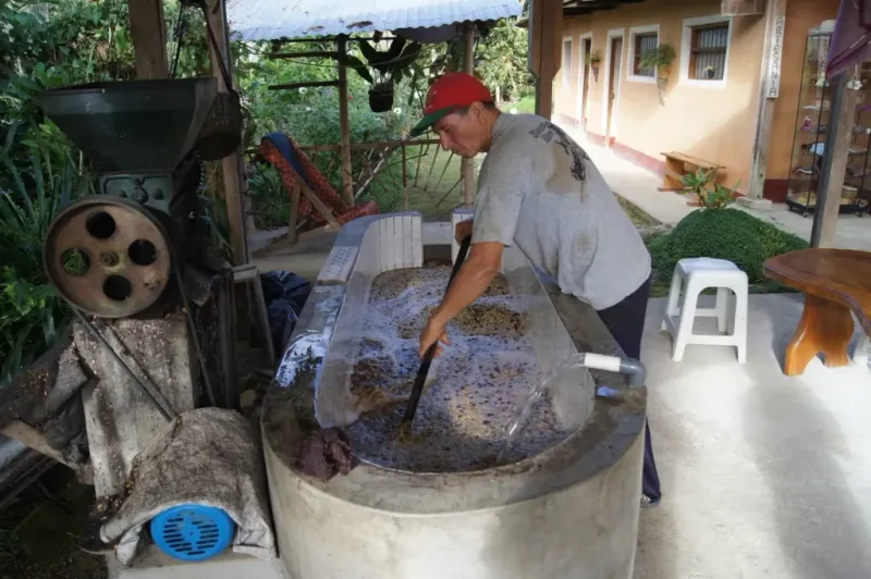 Lavage mécanique (étape 3)