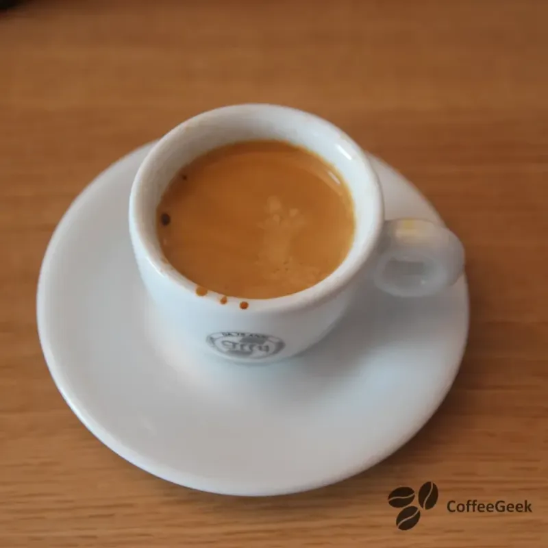 Espresso obtenu Wacaco Exagrind