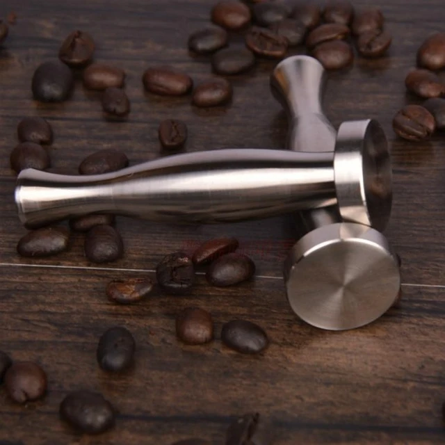 Stainless steel tamper for Nespresso capsules
