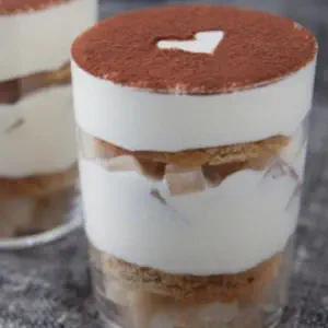 Gingerbread Tiramisu with Poached Pears