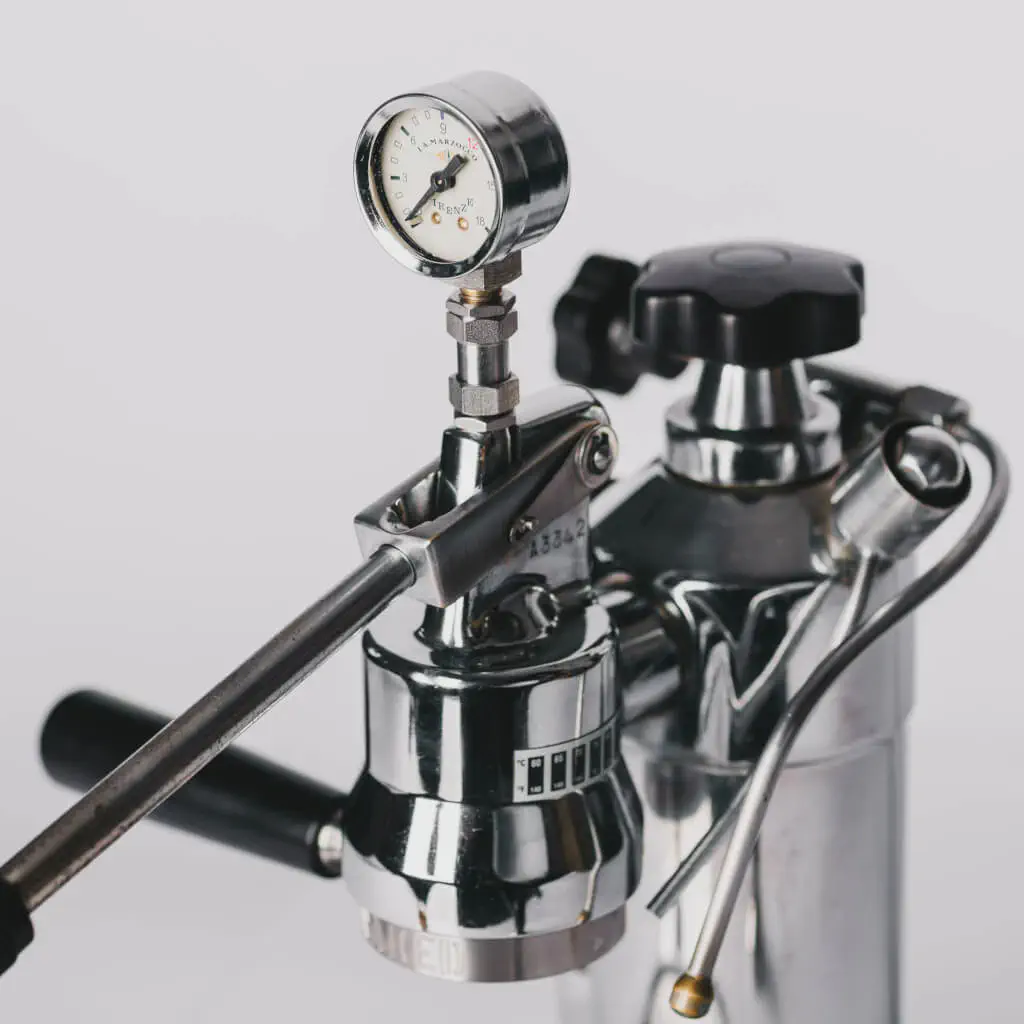 La Pavoni piston with pressure gauge