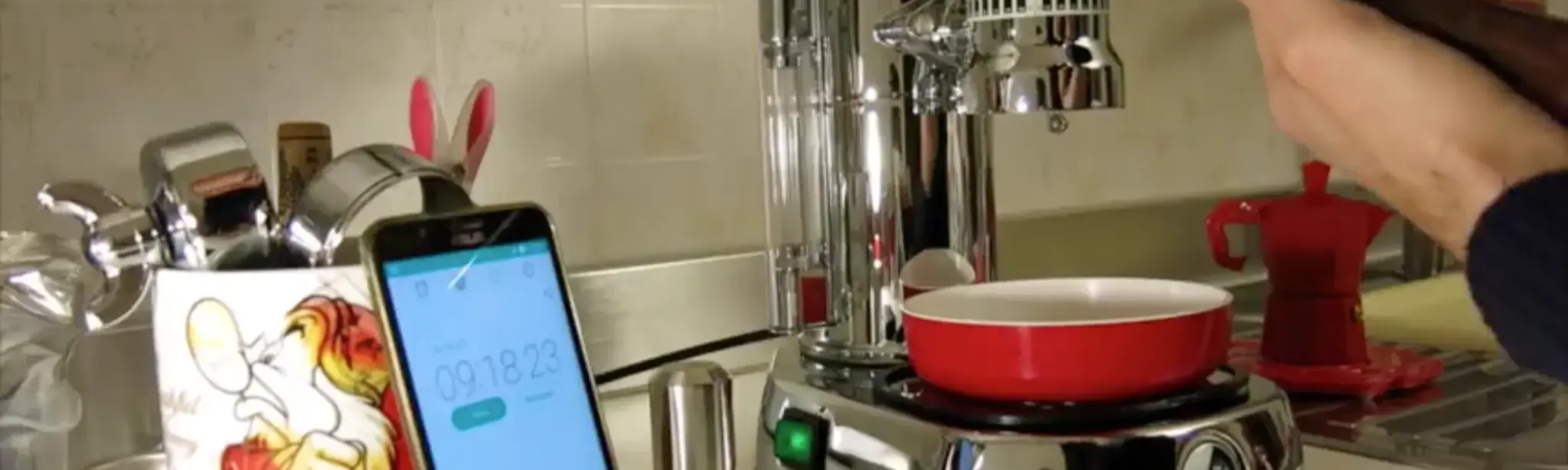 Featured image for Tip for saving water with a "La Pavoni"