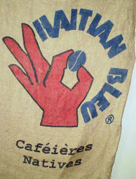 Sac de café haïtien variété Typica