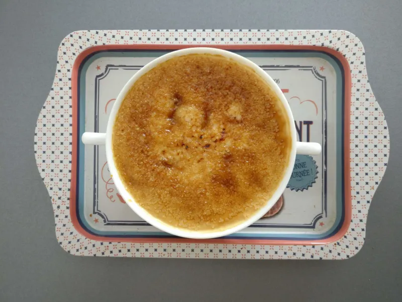 Melting caramel