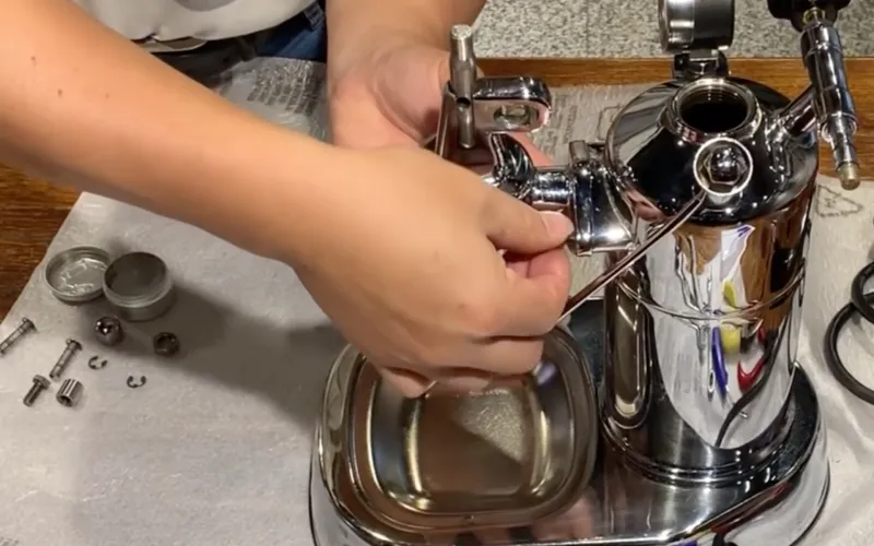 Tightening the nuts