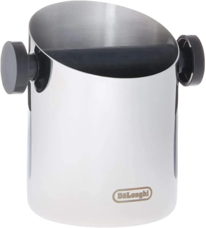 Round stainless steel knock box