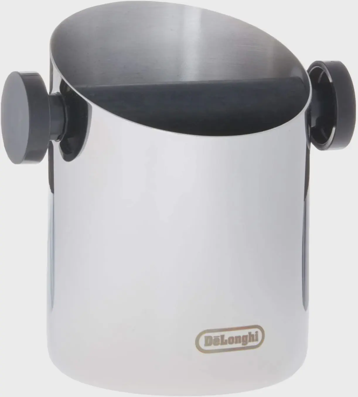 Round stainless steel knock box