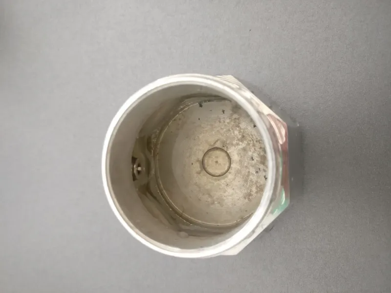 Moka pot water reservoir