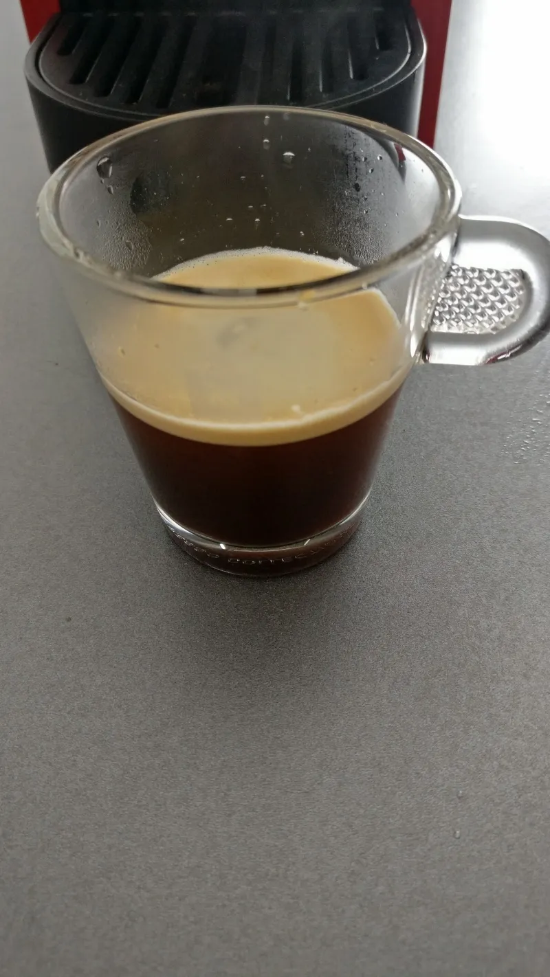 Served coffee