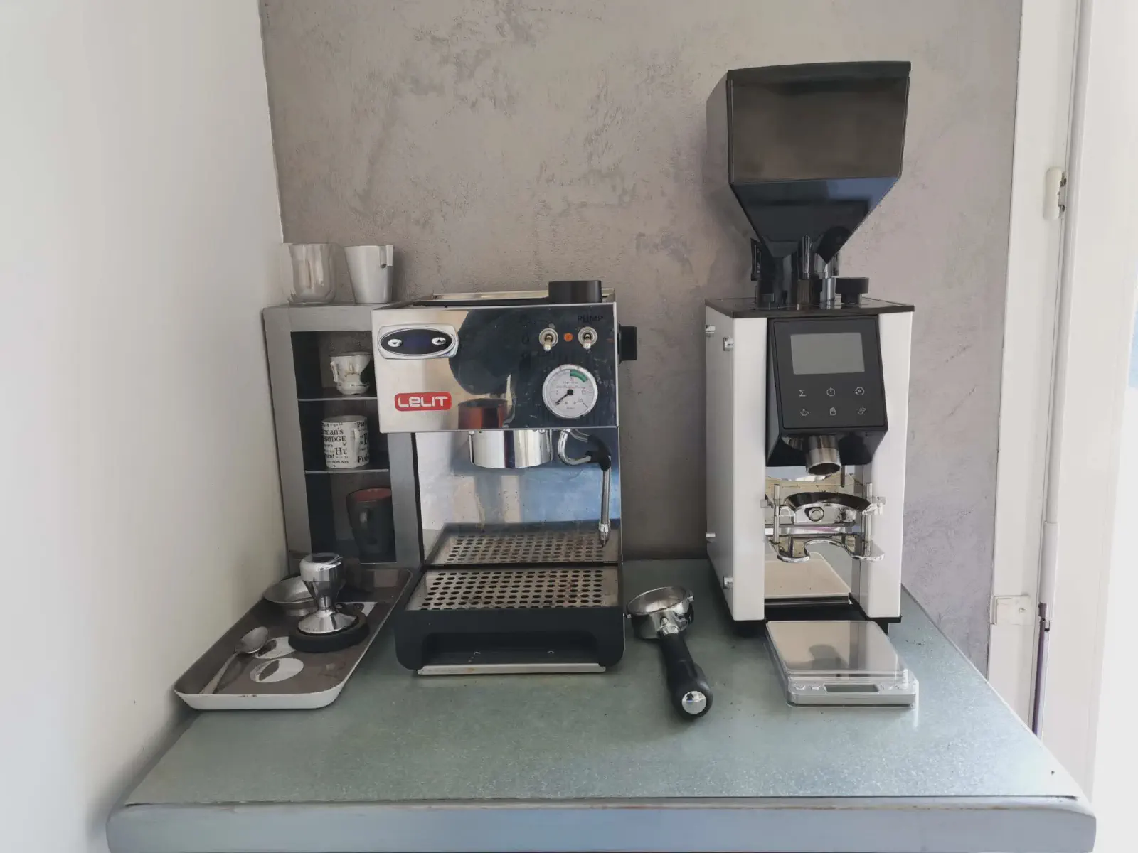 BZF64 grinder – full view