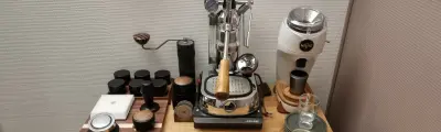 My Equipment and Coffee Space