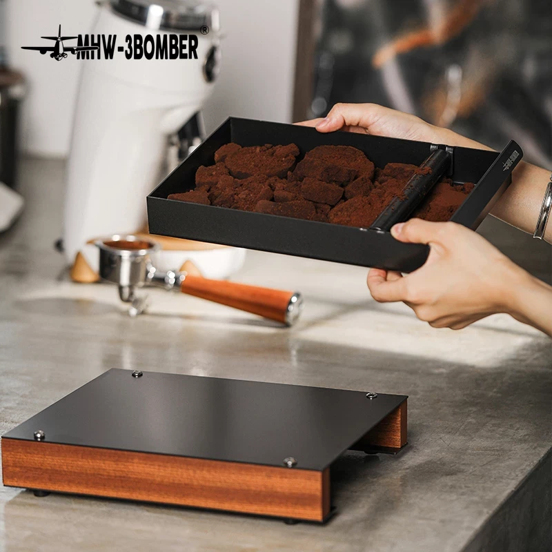 Espresso drawer knock box