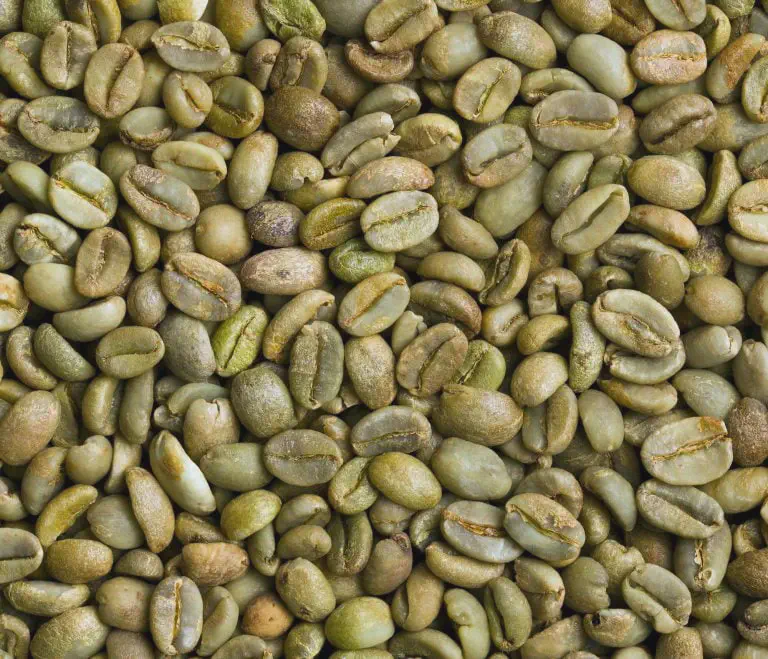 Green coffee beans