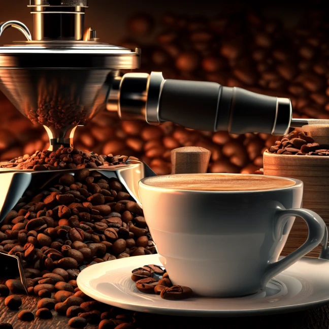 Filter coffee preparation