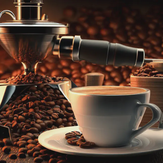 Filter coffee preparation