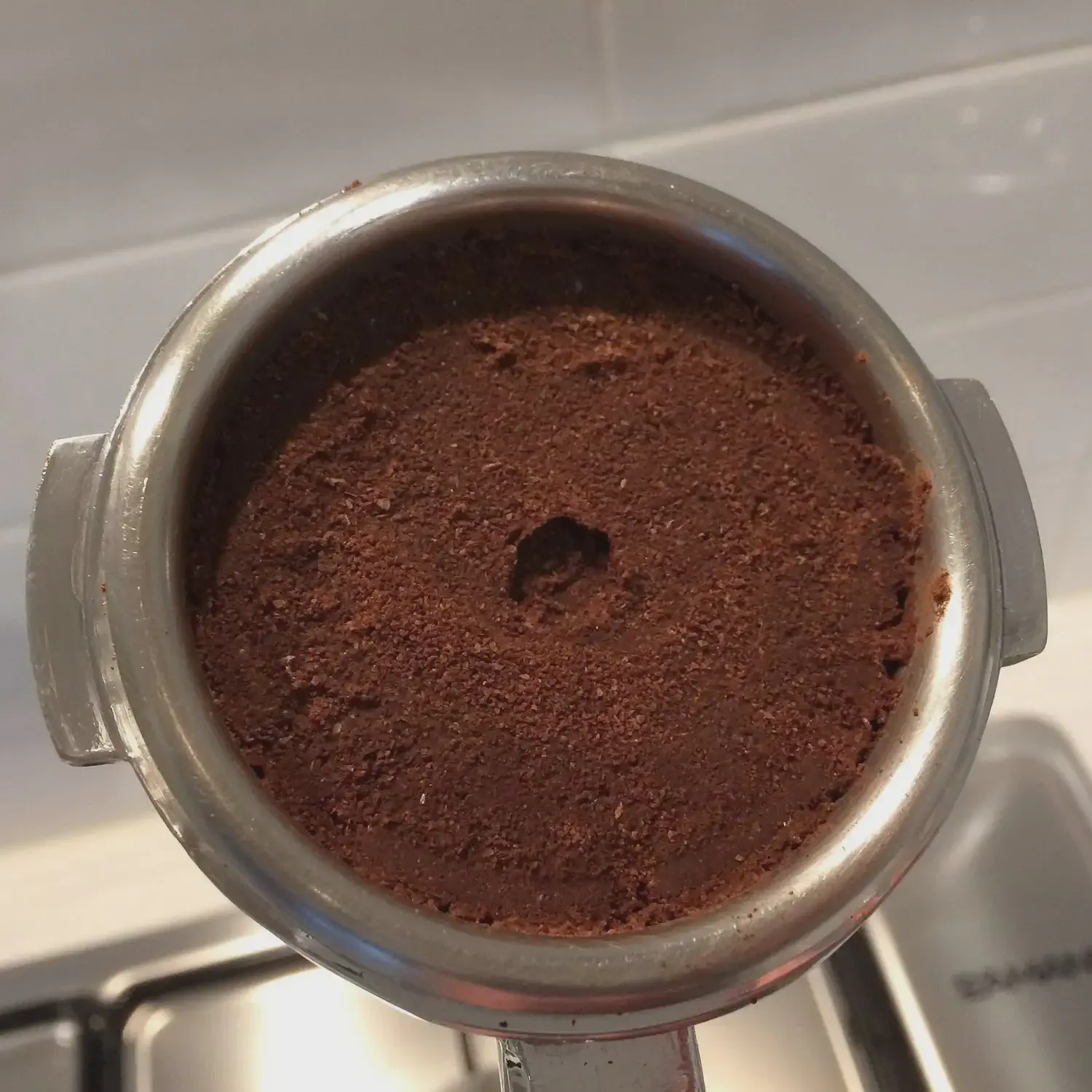 Espresso puck screen