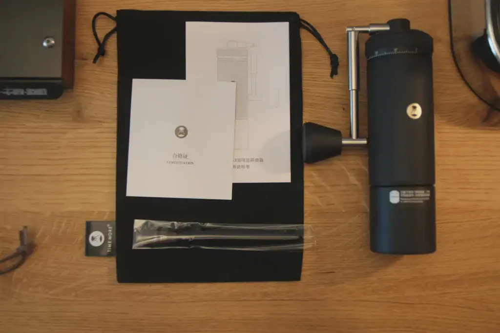 Timemore S3 box contents
