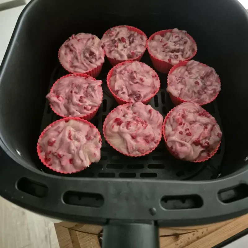 Raspberry muffins