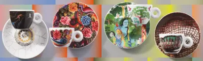 Rarity of Beautiful Collectible Espresso Cups