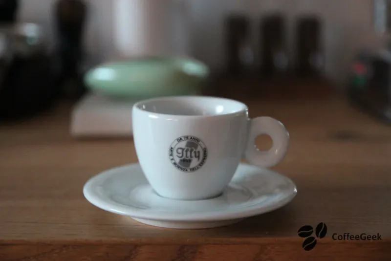 Illy cup purchased on Le Bon Coin