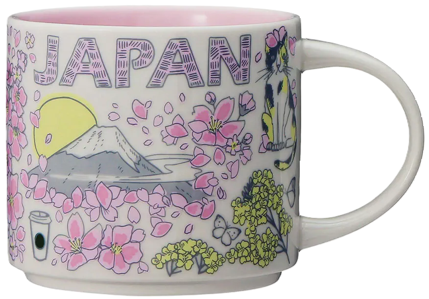 Mug from the 'Been There' series from Japan
