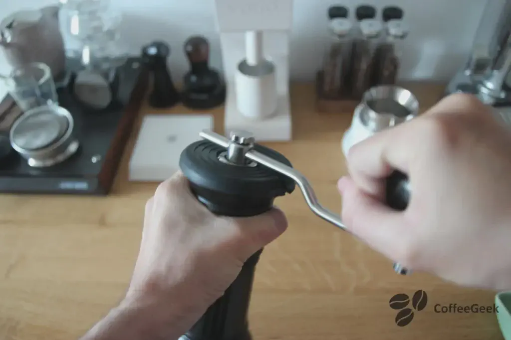 Silicone stopper on the Apollo grinder