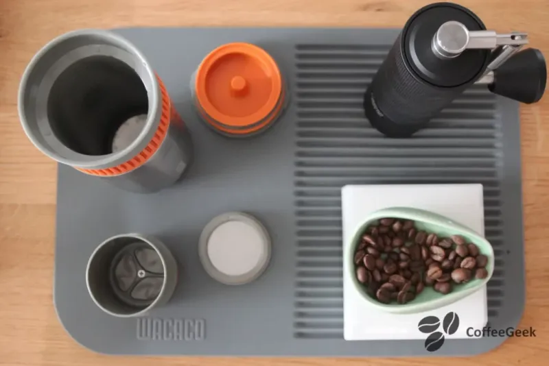Pipamoka coffee preparation step 1
