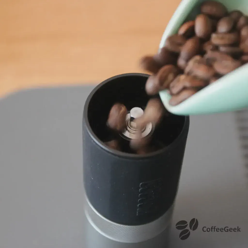 16 g of coffee with 7-click setting