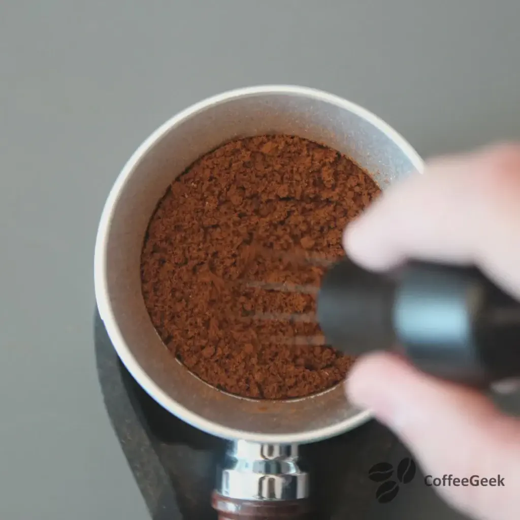 WDT to distribute the coffee evenly