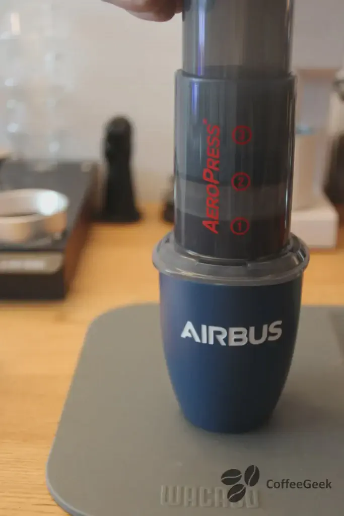 Aeropress extraction 30 seconds