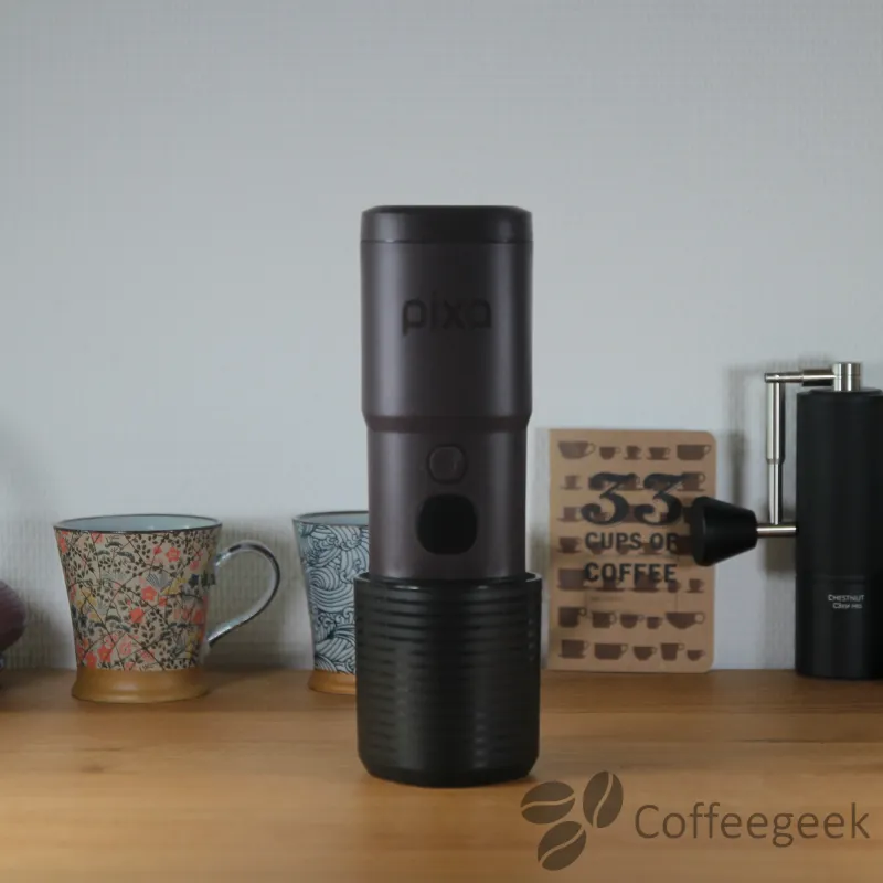 The Pixapresso is ready to use