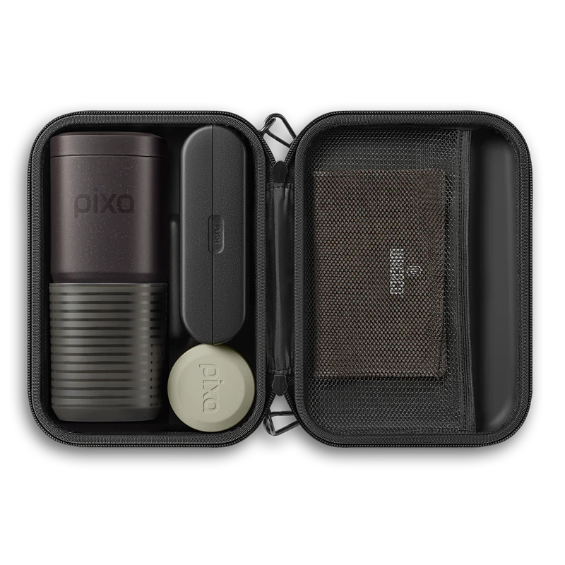 Pixapresso case (sold as an option)