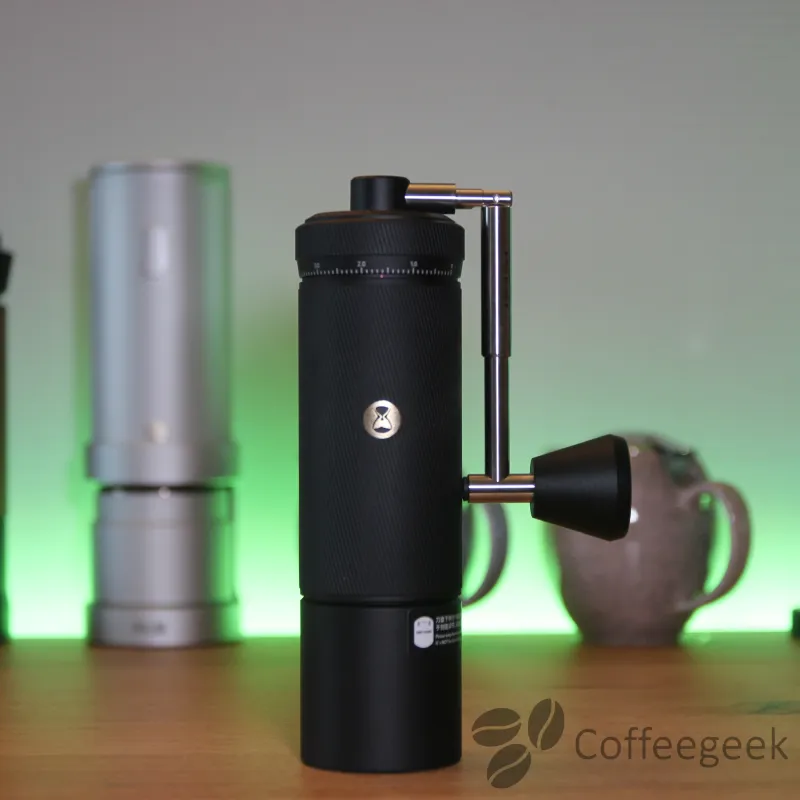 Timemore S3 ESP grinder on the countertop